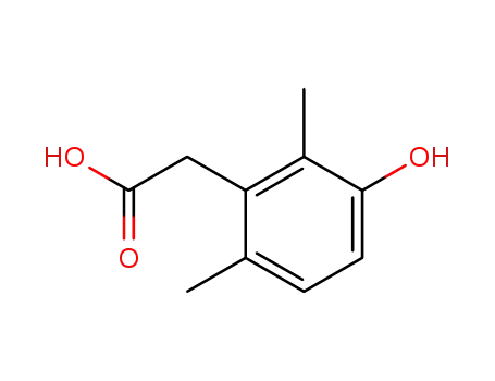 Molecular Structure of 115376-66-4 (3-hydroxy-2,6-dimethyl-1-phenylacetic acid)
