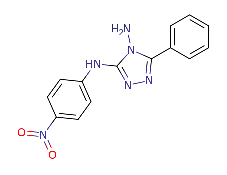 N<sup>3</sup>-(4-Nitro-phenyl)-5-phenyl-[1,2,4]triazole-3,4-diamine