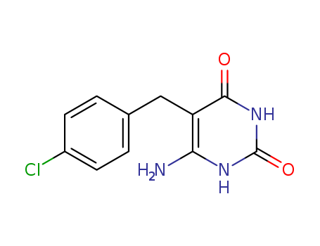 6-amino-5-[(4-chlorophenyl)methyl]-1H-pyrimidine-2,4-dione