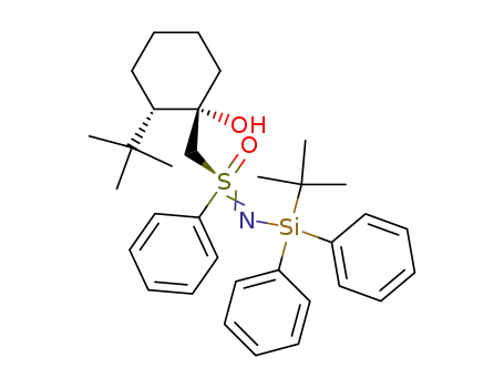 (1S,2S,S<sub>S</sub>)-2-tert-butyl-1-(N-tert-butyldiphenylsilyl-S-phenylsulfonimidoylmethyl)cyclohexanol