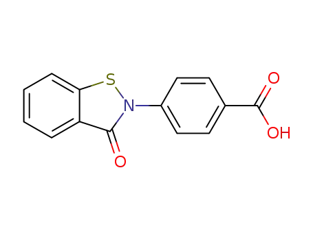 4-(3-oxo-1,2-benzisothiazol-2(3H)-yl)Benzoic acid