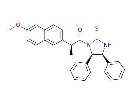 (2S,4R,5S)-3-[2-(6-methoxynaphthalen-2-yl)propionyl]-4,5-diphenylimidazolidine-2-thione