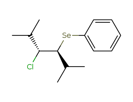(+/-)-rel-((3RS,4SR)-5-chloro-2,5-dimethylhexan-3-yl)phenylselenide
