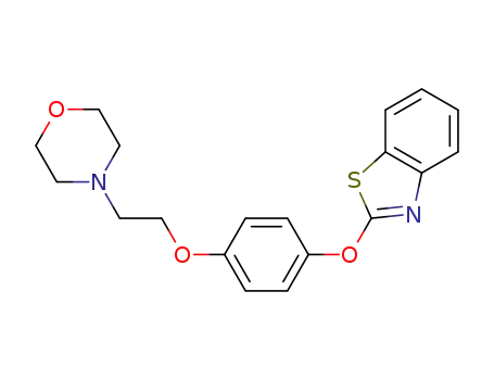Benzothiazole, 2-[4-[2-(4-morpholinyl)ethoxy]phenoxy]-