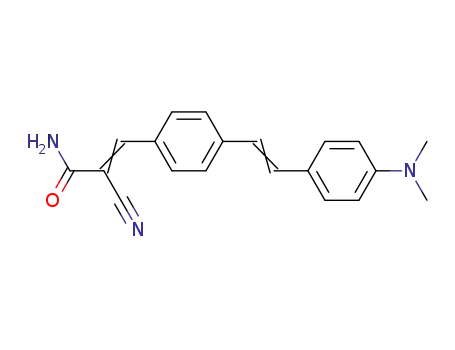(Z)-2-Cyano-3-{4-[(E)-2-(4-dimethylamino-phenyl)-vinyl]-phenyl}-acrylamide