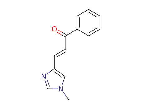 (E)-3-(1-methyl-1H-imidazol-4-yl)-1-phenylprop-2-en-1-one