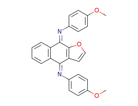 (Z)-N-[(Z)-9-(4-methoxyphenylimino)naphtho[2,3-b]furan-4(9H)-ylidene]-4-methoxybenzenamine
