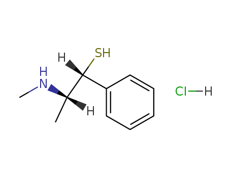 (1R,2S)-2-(methylamino)-1-phenylpropane-1-thiol hydrochloride