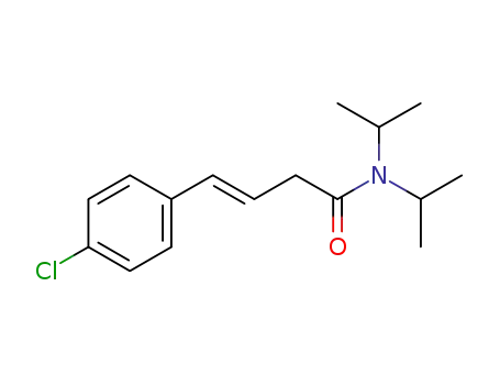 (E)-4-(4-chlorophenyl)-N,N-diisopropylbut-3-enamide