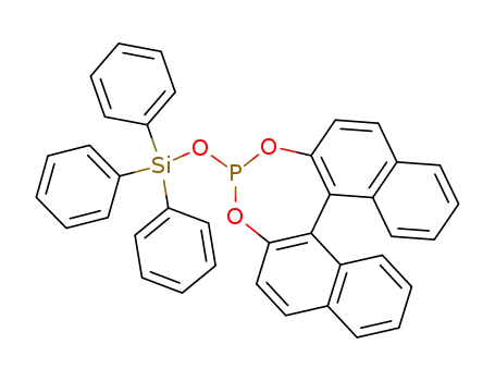 4-Triphenylsilanyloxy-3,5-dioxa-4-phospha-cyclohepta[2,1-a;3,4-a']dinaphthalene