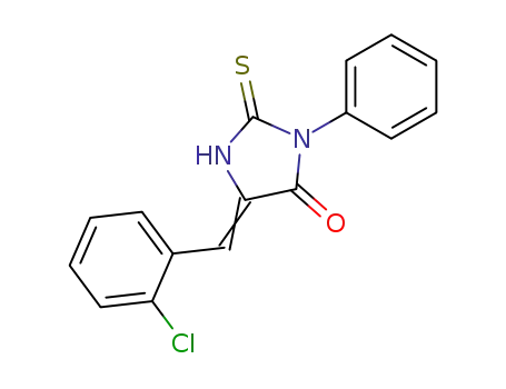 5-((2-Chlorophenyl)methylene)-3-phenyl-2-thioxo-4-imidazolidinone