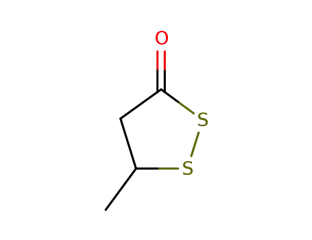 Molecular Structure of 21083-24-9 (1,2-Dithiolan-3-one, 5-methyl-)