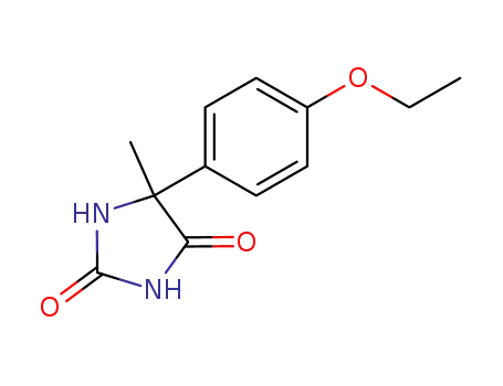 5-(p-ethoxyphenyl)-5-methyl-hydantoi
