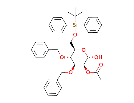 2-O-acetyl-3,4-di-O-benzyl-6-O-tert-butyldiphenylsilyl-α-D-mannopyranose
