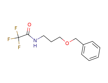 Molecular Structure of 185854-00-6 (N-(3-Benzyloxypropyl)-2,2,2-trifluoroacetamide)