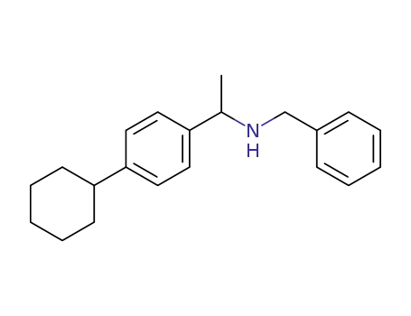 Benzyl-[1-(4-cyclohexylphenyl)ethyl]amine