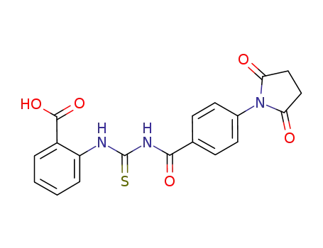 1-(2-carboxyphenyl)-3-(p-N-succinimidobenzoyl)thiourea
