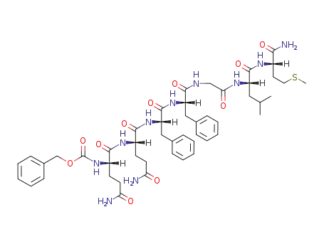 Z-Gln-Gln-Phe-Phe-Gly-Leu-Met-NH<sub>2</sub>