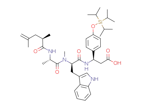 C<sub>40</sub>H<sub>58</sub>N<sub>4</sub>O<sub>6</sub>Si