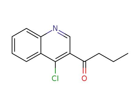 1-Butanone, 1-(4-chloro-3-quinolinyl)-