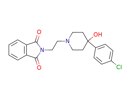 1H-Isoindole-1,3(2H)-dione,
2-[2-[4-(4-chlorophenyl)-4-hydroxy-1-piperidinyl]ethyl]-