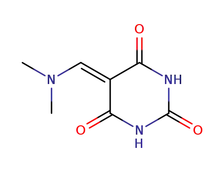 Molecular Structure of 89227-65-6 (5-[(dimethylamino)methylidene]pyrimidine-2,4,6(1H,3H,5H)-trione)