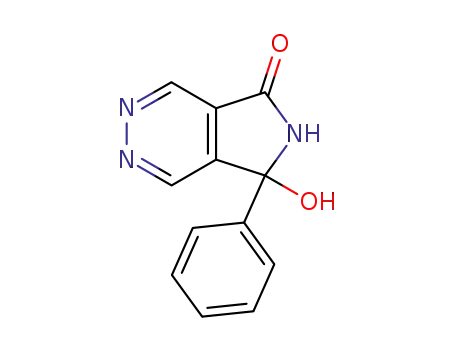 5H-Pyrrolo[3,4-d]pyridazin-5-one, 6,7-dihydro-7-hydroxy-7-phenyl-