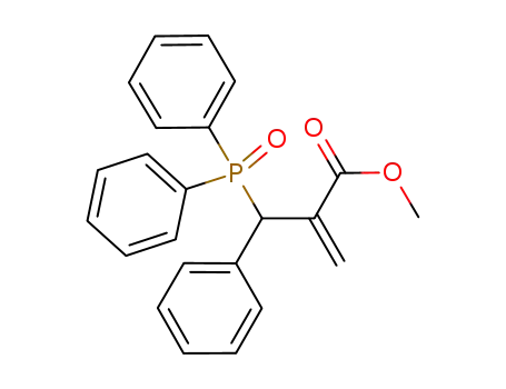 methyl 2-((diphenylphosphoryl)(phenyl)methyl)acrylate