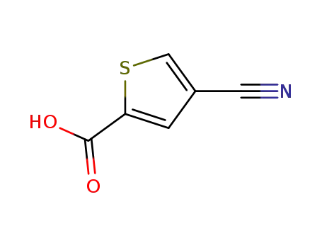 2-Thiophenecarboxylicacid,4-cyano-(9CI)