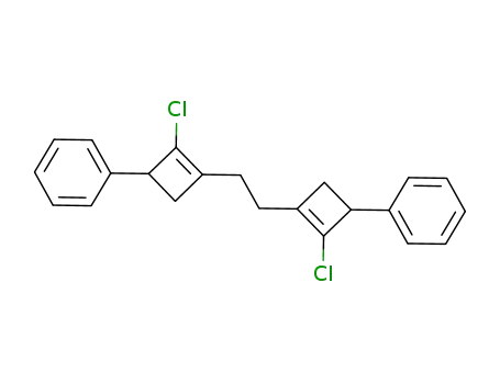 1,1'-[ethane-1,2-diylbis(2-chlorocyclobut-2-ene-3,1-diyl)]dibenzene