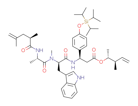 C<sub>46</sub>H<sub>68</sub>N<sub>4</sub>O<sub>6</sub>Si