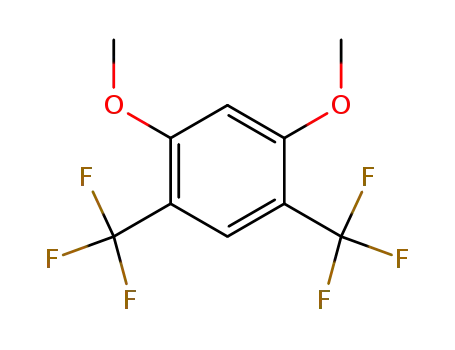 Molecular Structure of 139173-51-6 (Benzene, 1,5-dimethoxy-2,4-bis(trifluoromethyl)-)