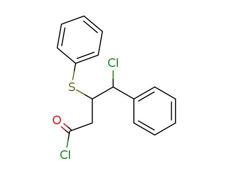 4-Chloro-4-phenyl-3-phenylsulfanyl-butyryl chloride