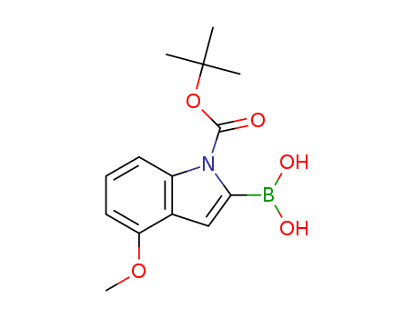 1H-Indole-1-carboxylic acid, 2-borono-4-Methoxy-, 1-(1,1-diMethylethyl) ester
