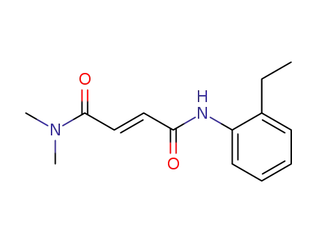 2-Butenediamide, N'-(2-ethylphenyl)-N,N-dimethyl-, (E)-