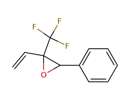 Molecular Structure of 191591-48-7 (2-Ethenyl-3-phenyl-2-(trifluoromethyl)oxirane)