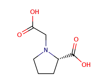 Molecular Structure of 5626-40-4 (1-Pyrrolidineaceticacid,2-carboxy-(8CI,9CI))
