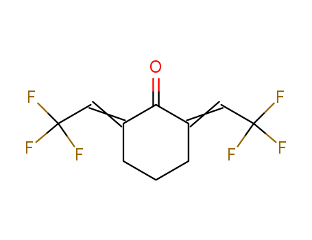 2,6-BIS-[2,2,2-TRIFLUORO-ETH-(E)-YLIDENE]-CYCLOHEXANONE