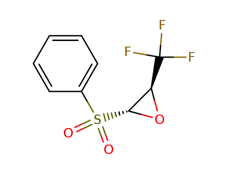 2-(Trifluoromethyl)-3-(phenylsulfonyl)oxirane