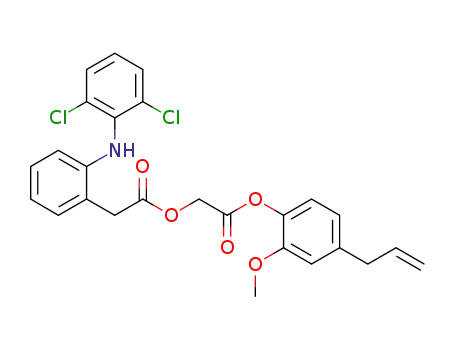 2-methoxy-4-(2-propenyl)phenyl-2-[2(2,6-dichlorophenylamino)phenyl]ethanoyloxy ethanoate
