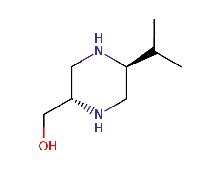 2-Piperazinemethanol,5-(1-methylethyl)-,(2S-trans)-(9CI)