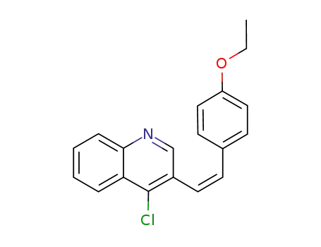 (Z)-4-chloro-4'-ethoxy-3-styrylquinoline