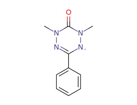 Molecular Structure of 74809-02-2 (1,2,4,5-Tetrazin-1(2H)-yl, 3,4-dihydro-2,4-dimethyl-3-oxo-6-phenyl-)