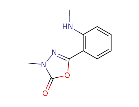 3-Methyl-5-(2-methylaminophenyl)-1,3,4-oxadiazole-2(3h)-one