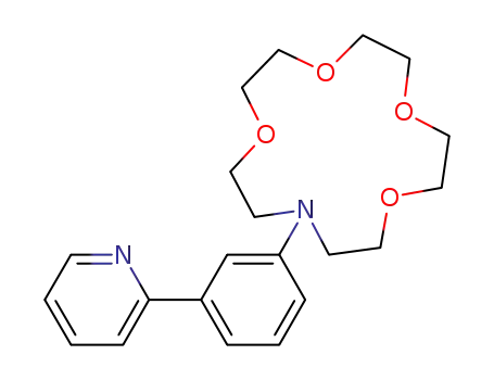 13-(3-(pyridin-2-yl)phenyl)-1,4,7,10-tetraoxa-13-azacyclopentadecane
