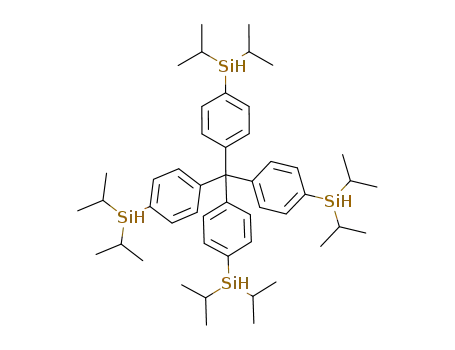 tetrakis[4-(diisopropylhydrosilyl)phenyl]methane