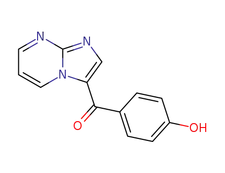 3-(4-hydroxybenzoyl)imidazo<1,2-a>pyrimidine