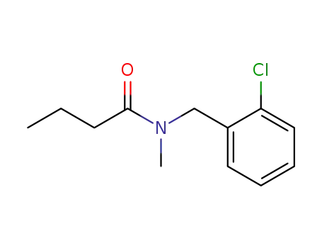 Butanamide, N-[(2-chlorophenyl)methyl]-N-methyl-