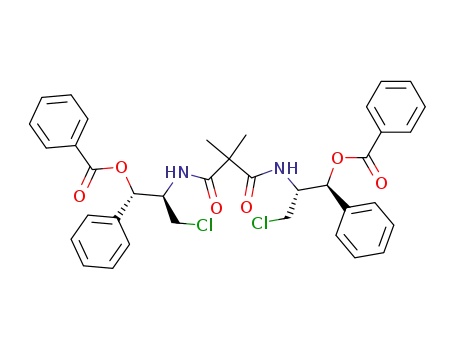 (-)-N,N'-bis[(2S,3S)-(3-phenylcarboxy-3-phenyl-1-chloropropyl)]-2,2-dimethyl-1,3-propanediamine