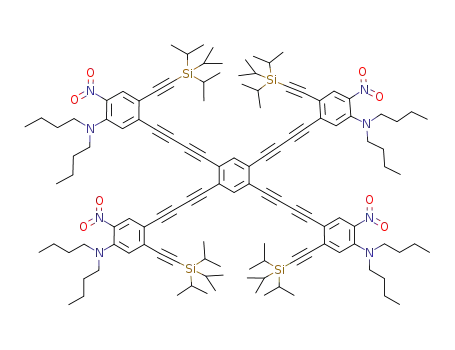 C<sub>122</sub>H<sub>166</sub>N<sub>8</sub>O<sub>8</sub>Si<sub>4</sub>